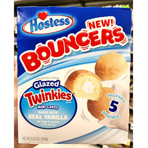Mini gâteaux glacés Hostess Bouncers, 5 unités / 8,62 oz - Product Image 1