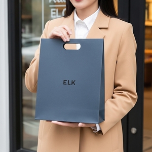 ถุงกระดาษขนาดใหญ่เป็นมิตรกับสิ่งแวดล้อมสำหรับบรรจุภัณฑ์ของขวัญช้อปปิ้งเครื่องสำอางเสื้อผ้าเครื่องประดับร้านขายของชำ - Product Image 6