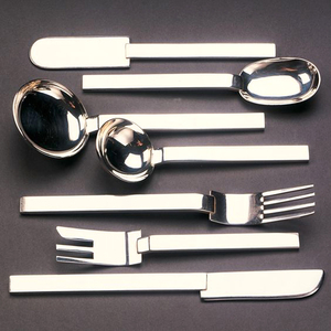 Ensemble Unique de couverts en acier inoxydable de haute qualité avec poignée en spirale, couverts de luxe pour mariage, maison, hôtel - Product Image 2