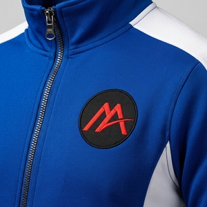 Conjunto Deportivo Azul Rey para Hombre, Chaqueta Deportiva con Cierre Completo, Pantalones Jogger con Franjas Laterales Blancas, Ropa Deportiva para Entrenamiento, Gimnasio y Fitness A - Product Image 6