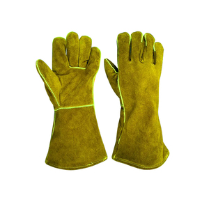 2025ถุงมือเชื่อมหนังถุงมือนิรภัยสำหรับใช้ในอุตสาหกรรมก่อสร้าง - Product Image 4
