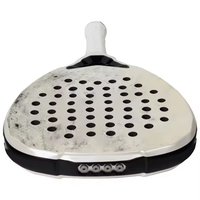 Raquette de padel professionnelle en fibre de carbone |   Raquette de paddle personnalisée OEM/ODM 3K/12K/16K/18K, noyau léger en EVA, vente en gros d'usine
