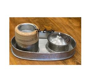 เตาเผาดูคูนไม้แบบมาบคารา พร้อมงานเขียนลายอักษร ขนาดและรูปทรงปรับแต่งได้ สำหรับใช้ในงานแต่งงาน - Product Image 4