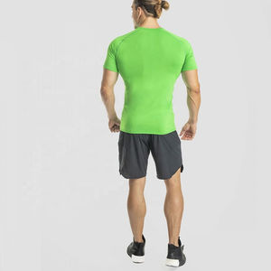 Nueva camiseta para hombres Gym Muscles Shirts Ropa deportiva Outdoor Fitness Top Shirts Bienvenido Personalizar el estilo para Gym Club - Product Image 2