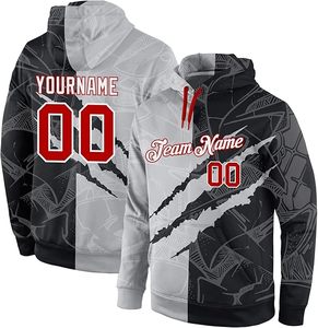 Custom High Quality 100% Cotton Polyester Printed <b>Pullover</b> Hoodies Solid Pattern Sweatshirts with Sublimation Hoodies - Product Image 1
