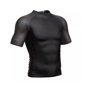 Rashguard MMA pour homme, respirant, écologique, séchage rapide, compression, manches longues, pour surf, bateau, BJJ, sports athlétiques - Product Image 3