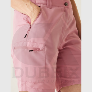 กางเกงขาสั้นสำหรับผู้หญิงกางเกงขาสั้นสำหรับผู้หญิงดีไซน์ลายสีสติกเกอร์โลโก้แบบปรับแต่งได้ - Product Image 4