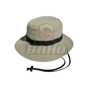Top 2025 vente sur mesure de haute qualité unisexe coton seau chapeau hommes couleur Pure extérieur seau chapeau - Product Image 2