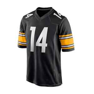 Camiseta deportiva unisex 100%, camiseta personalizada de alta calidad, camiseta de fútbol de manga corta, camiseta personalizable OEM - Product Image 2