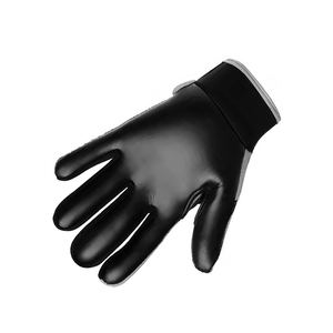 Vente directe d'usine gants de réception de football logo personnalisé abordable gants de réception de football antidérapants en cuir de vachette - Product Image 5