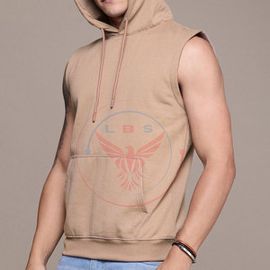 Nouvelle Arrivée – Blousons sans Manches en Coton Mélangé Premium, Couleur Unie, pour l'Hiver, Décontractés, Respirants, Coupe-Vent, en Polaire, Logo Personnalisable - Product Image 2