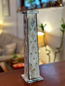 Soporte para Incienso Religioso de Madera Hecho a Mano de Primera Calidad con Acabado Liso 100% Natural y Duradero - Product Image 3