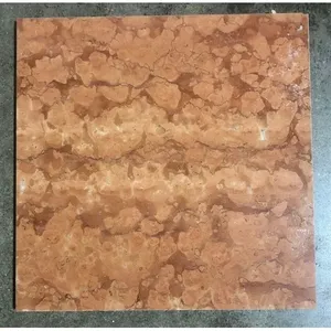 12x12 Roso Asiago Azulejo de mármol blanco Caja de 10 Piedra pulida natural para remodelación de paredes y suelos Tipo calcita - Product Image 1