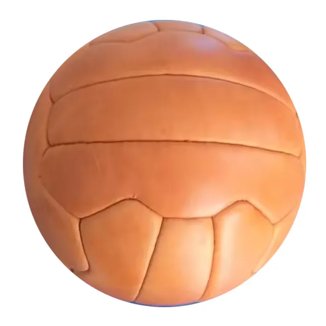 Pelota RETRO de cuero para baloncesto, Bola de cuero de buena calidad, tradicional, naranja, talla 7, gran oferta