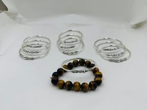 Handcrafted Silver Bali Style Bangle <b>Bracelets</b> Stylish Boho Jewelry <b>for</b> Women Adjustable & Trendy - Product Image 3