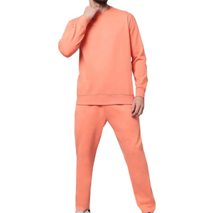 Sudadera y pantalones de chándal de dos piezas de maternidad unisex 400 Gsm 100% algodón con logotipo personalizado para mujeres y hombres - Product Image 1