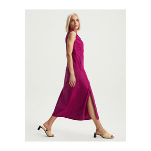 Vestido Largo Informal BGN con Detalles de Cremallera Modelo S23D479 - Product Image 3