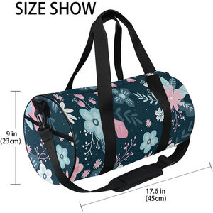 Haute qualité nouveau Style Logo personnalisé unisexe extérieur couleurs unies imprimé boxe Arts martiaux étanche Gym MMA sacs de sport - Product Image 5