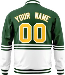 Team Varsity <b>Jackets</b> with Zipper and Custom Embroidery OEM Production for Sportswear Uniforms - Product Image 2