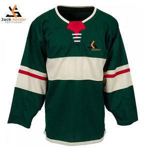 Vêtements de sport pour adultes en sublimation en gros, impression personnalisée, haute qualité, ensembles de maillots de hockey sur glace unisexes, 100% polyester, confortables - Product Image 1