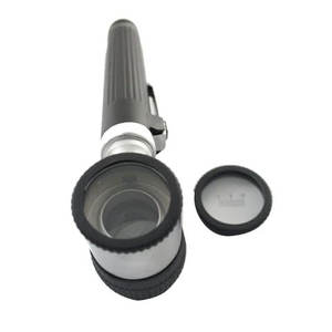 Juego de dermatoscopio con lupa 10x, dermascopio con mango de latón con escala de 0-10mm, herramienta de diagnóstico de piel corporal de Metal, instrumento médico - Product Image 5