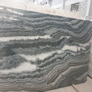 Losas de Mármol Negro Mercurio de Diseño, Acabado Pulido, Piedra Natural, Fabricación Personalizada, Encimeras Impermeables, Comedor Moderno Interior - Product Image 5