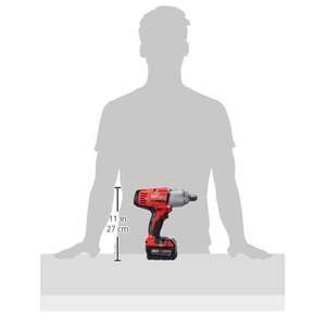 Llave de Impacto de Alto Torque de 18 Voltios y 3/4 de Pulgada, Inalámbrica, con Anillo de Fricción, para Uso Industrial y Bricolaje, con Batería de Litio de 20V - Product Image 1