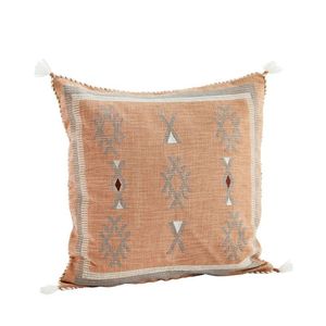 Stylish Weaving Decorative Moraccan Geometric Handwoven Cotton <b>Cushion</b> Cover Stylish Soft Outdoor Living Room <b>Cushion</b> - Product Image 2