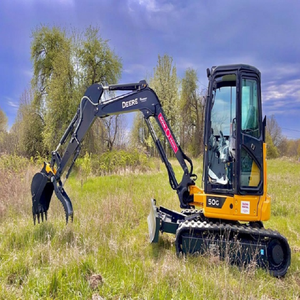 Entrega Rápida, Cilindro Hidráulico Usado para Miniexcavadora John de 50G, Motor Yanmar, Caja de Cambios 1, Bajo Precio, Construcción - Product Image 3