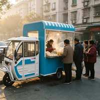 Chariot à hot-dogs mobile, remorque alimentaire avec grill à saucisses, chauffe-pains, station à sauces et auvent pliable pour les carnavals