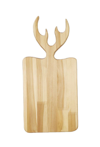 Juego de tabla de cortar de bambú de madera de acacia de estilo real, diseño ligero con renos maravillosos para uso doméstico y hotelero, Apto para lavavajillas - Product Image 4