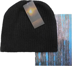 หมวกบีนนี่ฤดูหนาวหมวกกันหนาวสีอะคริลิคผ้าใยกันน้ำพิมพ์ลายป้องกัน EMF ผ้าฝ้าย - Product Image 2