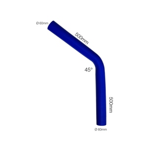 Courbe bleue 45Monitor id.60mm l.500mm - Product Image 1
