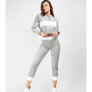 Survêtement épais unisexe pour femme Ensemble 2 pièces Vêtements d'automne et d'hiver personnalisés Grande taille Streetwear Jogging uni pour unisexe - Product Image 5