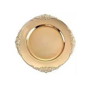 Plaques de chargeur en métal de conception populaire avec des détails complexes et des finitions brillantes pour des installations de restauration sophistiquées - Product Image 1