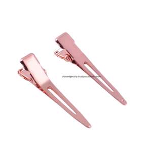 Outils d'extension de cheveux en gros pince crocodile pinces de sectionnement accessoires de cheveux outils pince pour la coloration des cheveux-acier inoxydable - Product Image 4