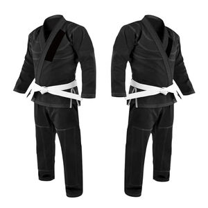Kimono de tournoi Jiu Jitsu Gi brésilien 100% coton personnalisé de haute qualité Ceinture sans tissu anti-transpiration pré-rétréci et légère - Product Image 6
