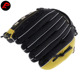 10 quantité minimale de commande de luxe vache fendu personnalisé en gros jeunesse en cuir receveur gants de baseball fabricant - Product Image 4