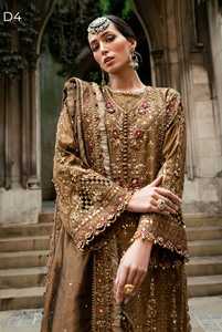 Lehenga Choli Anarkali de luxe, lourdement brodé, pour femmes, look de mariée chic, tenue de mariage, maxi - Product Image 6