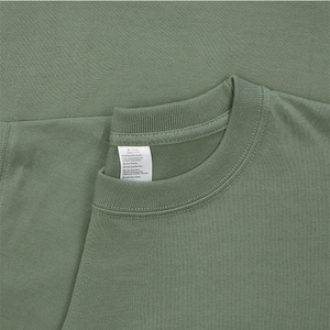 Venta al por mayor de alta calidad de los hombres lisos sublimación personalizada 300G camisetas para hombres espacios en blanco de gran tamaño para el verano camiseta para hombres - Product Image 4