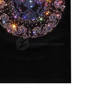 T-shirt en coton/fibre de bambou tricoté avec strass, fabriqué au Pakistan, design unique, séchage rapide et respirant, mode estivale, faible MOQ - Product Image 6