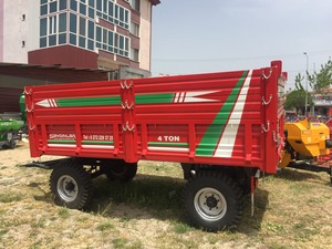 Remorque agricole à 4 tonnes, Double essieu arrière ou latéral, de stock - Product Image 5