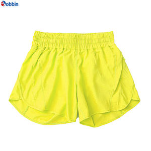 Shorts d'été pour femmes de qualité supérieure, double couche, élastiques, séchage rapide, respirants, yoga, gym, sport, course à pied, légers, en spandex/coton - Product Image 5