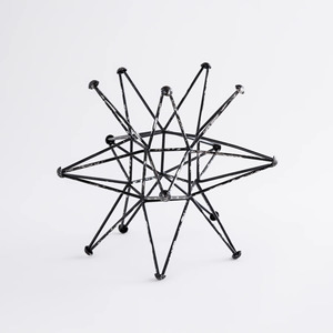 Soporte decorativo de Color negro, decoración para el hogar y la Oficina, accesorios de vajilla de Metal, esculturas decorativas para sala de estar - Product Image 4