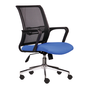 Silla de Oficina Ergonómica Giratoria HOM1016-01 con Cojín Verde, Diseño Minimalista, Altura Ajustable y Respaldo de Malla para Uso Doméstico - Product Image 1