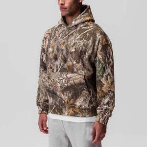 Sudaderas con capucha de caza para hombres y mujeres 100% Forro de algodón y ajuste delgado para ropa de invierno básica sudaderas con capucha para hombres OEM - Product Image 1