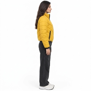 Custom Winter Clothing <b>Women</b> <b>Puffer</b> <b>Jacket</b> Featuring <b>Lightweight</b> Padding Breathable Construction <b>Women</b> <b>Puffer</b> <b>Jacket</b> - Product Image 3