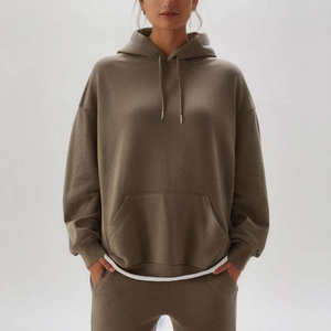 เสื้อฮู้ด30ชิ้นเสื้อฮู้ดโอเวอร์ไซส์ผ้าคอตตอน100% ไหล่500 GSM - Product Image 6