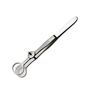 Pinzas Chalazion de Acero Inoxidable de 4 Pulgadas, Instrumento Quirúrgico Oftálmico, No Reflectante, Manual, Certificado CE, Reutilizable, para Uso Hospitalario - Product Image 4