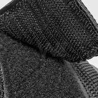 Crochet de musculation en néoprène de haute qualité avec logo personnalisable, design antidérapant pour l'entraînement de force et le soutien musculaire